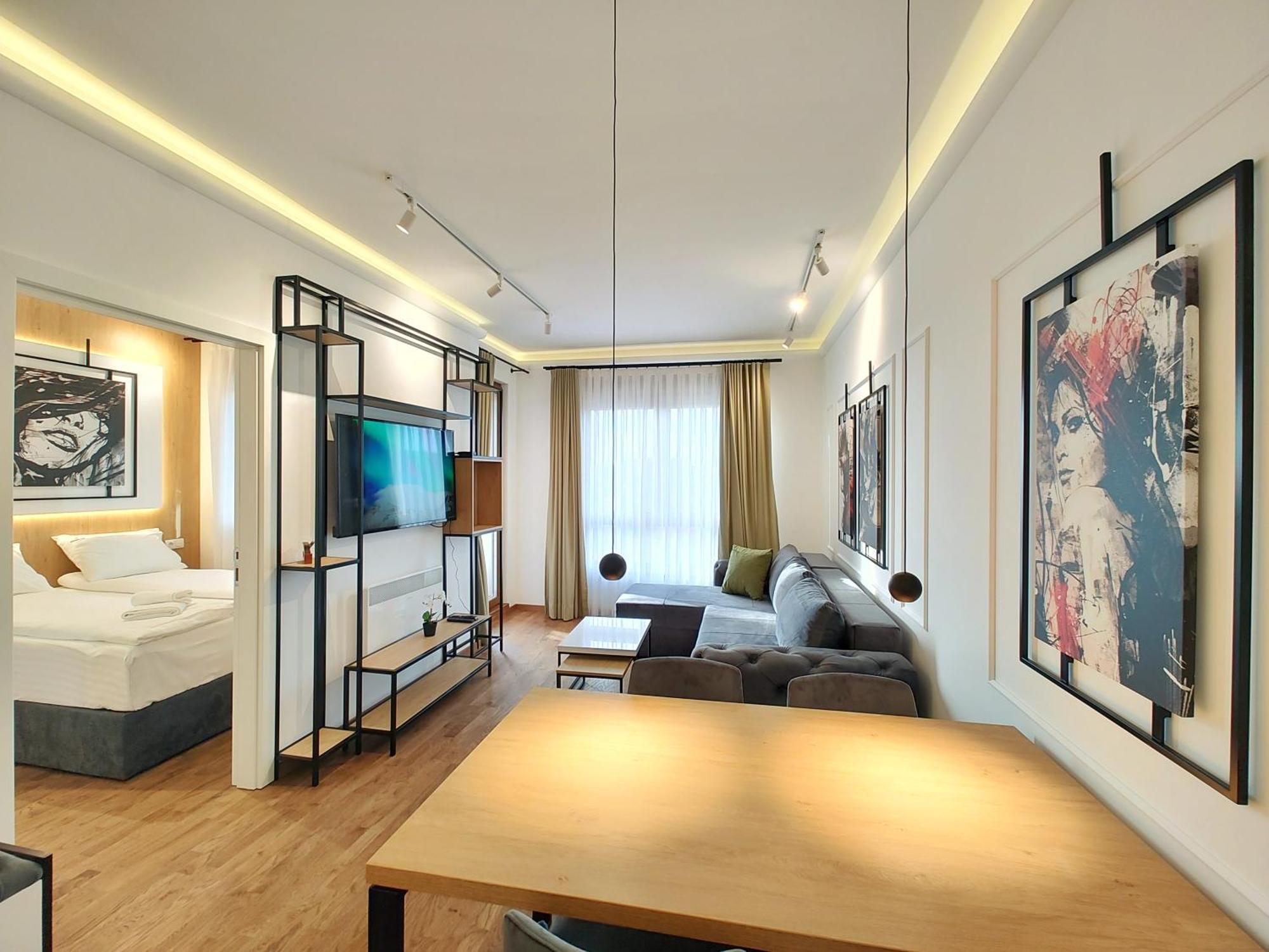 Velika Recepcija Cc Magnet Aparthotel Ζλάτιμπορ Εξωτερικό φωτογραφία