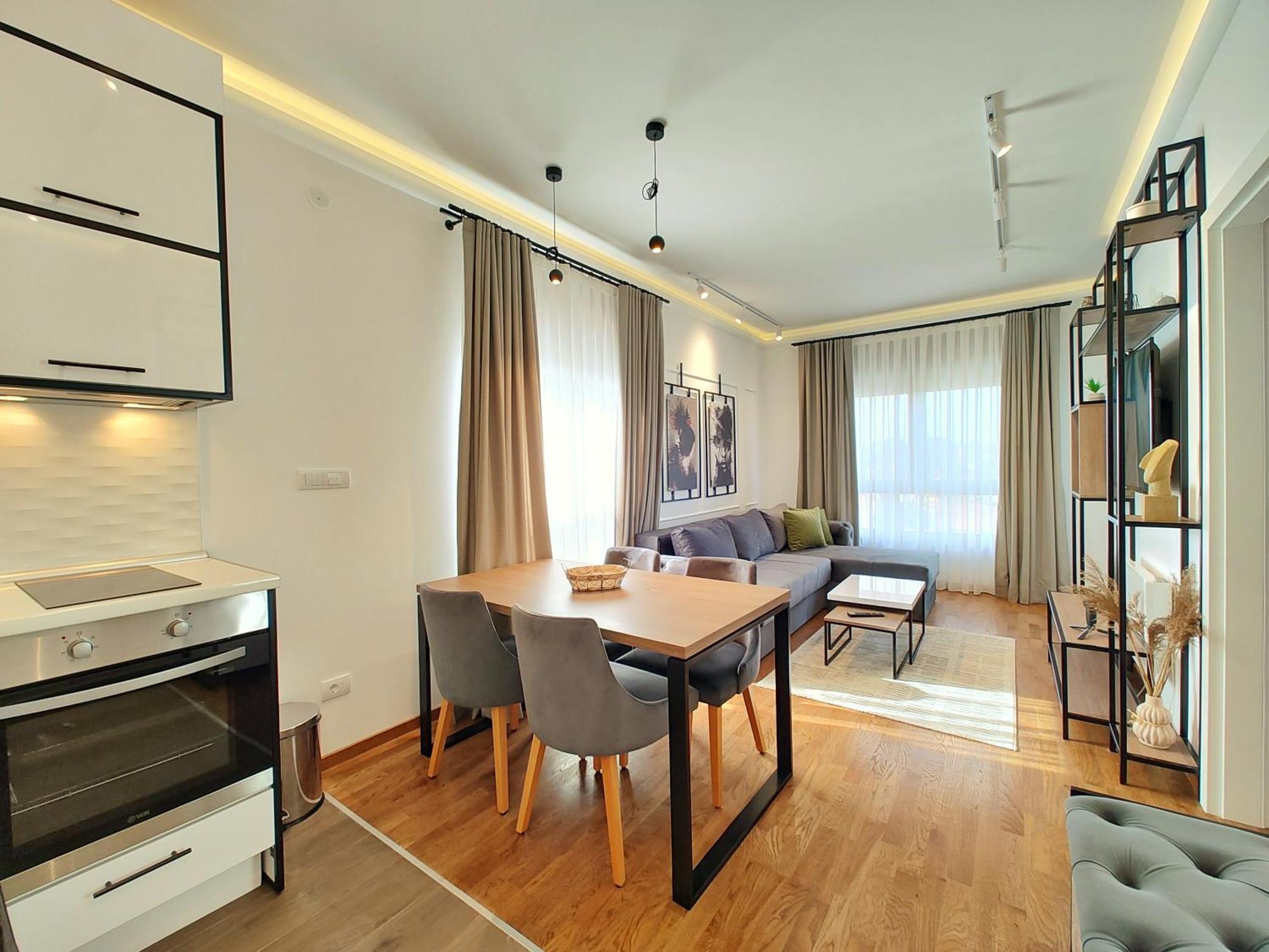 Velika Recepcija Cc Magnet Aparthotel Ζλάτιμπορ Εξωτερικό φωτογραφία